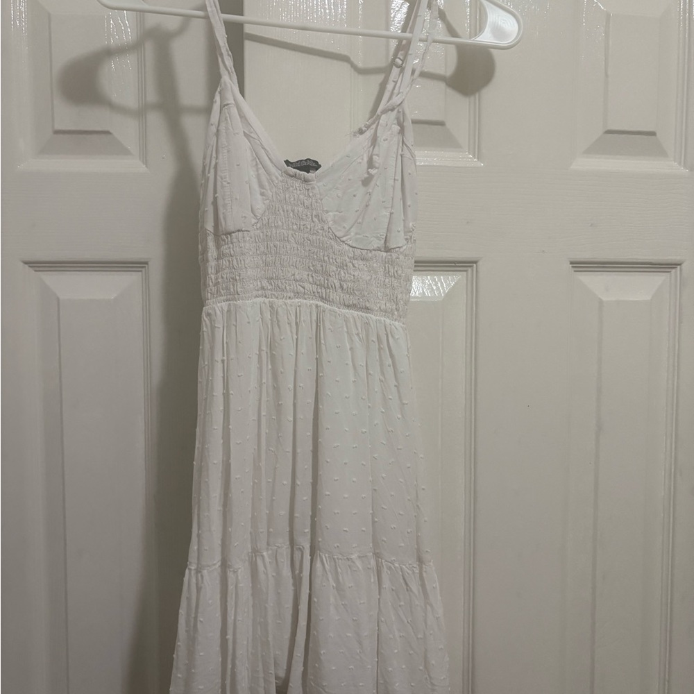 Elegant White Mini Dress